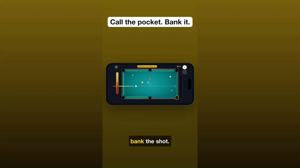 The same ad delivered as a 16:9 YouTube file: the vertical render centered on the brand gradient with matching bands on either side